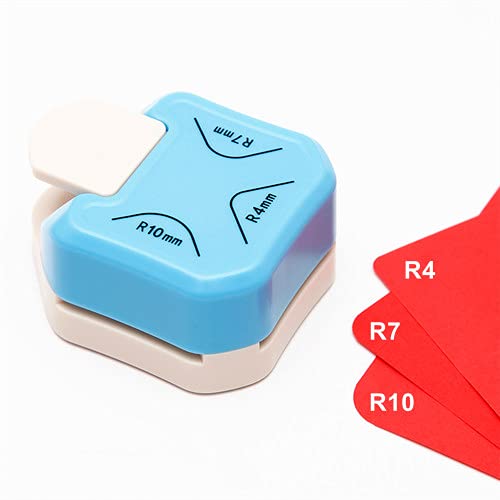 Corner Rounder Punch Tool, 3-in-1, R4mm R7mm R10mm Edges — view 2