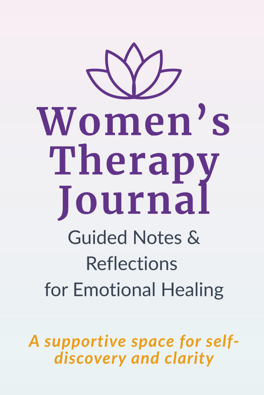 Guided Therapy Journal, 120 Pages, 6 x 9 Inch